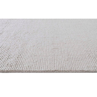 Bliss Solid Area Rug, Light Gray, 6'x9'