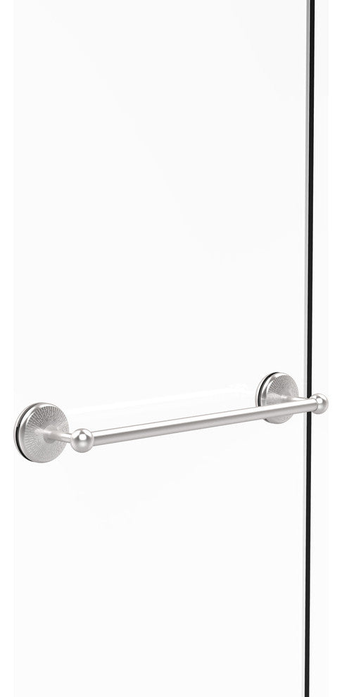 Monte Carlo 18" Shower Door Towel Bar, Satin Chrome