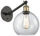 Innovations 317-1W-BAB-G122-8-LED 1-Light Sconce, Black Antique Brass
