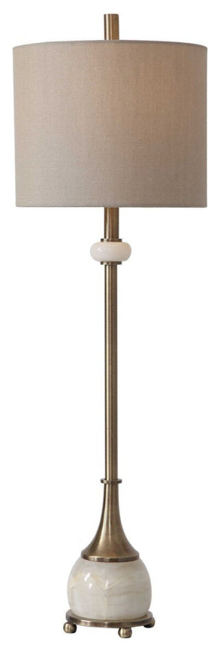 Uttermost Natania Plated Brass Buffet Lamp