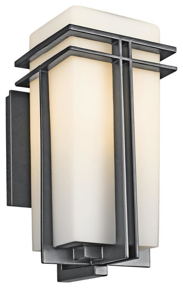 Kichler Tremillo One Light Outdoor Wall Mount 49201BK