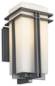 Kichler Tremillo One Light Outdoor Wall Mount 49201BK