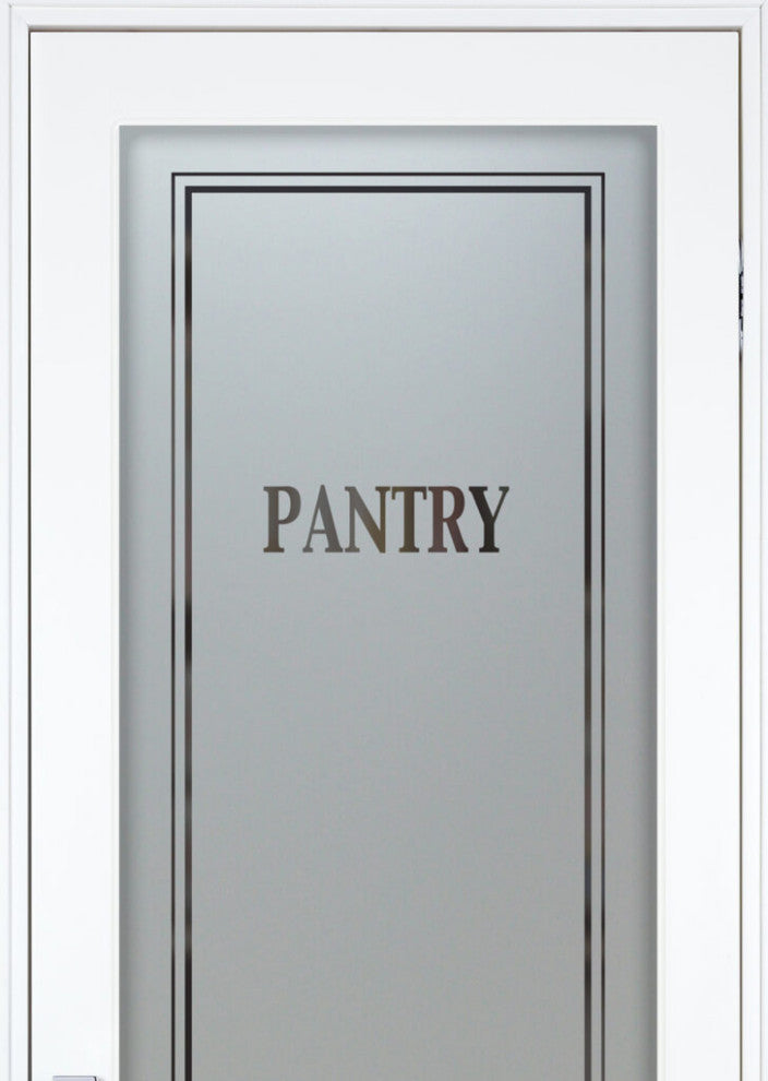 Pantry Door - Classic - Primed - 30" x 84" - Knob on Left - Pull Open