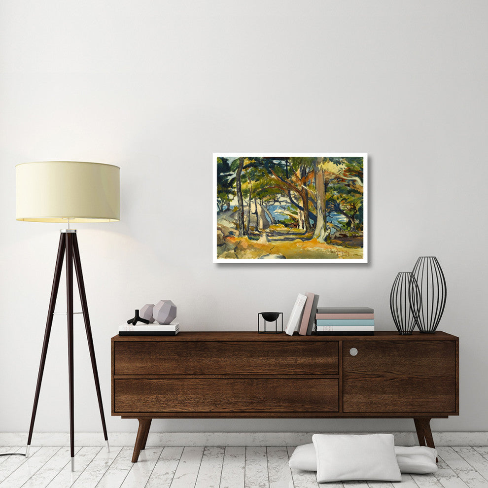 "Cedar Grove by the Sea, ca. 1916" Print by Paul Dougherty, 38"x27"