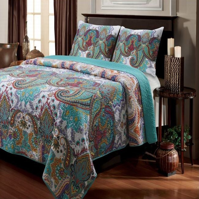 Greenland Nirvana Quilt And Sham Set, 2-Piece  Twin