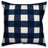 Pennsylvania Buffalo Check 18x18 Spun Poly Pillow