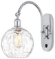 Innovations 518-1W-PC-G1215-8 1 Light Sconce, Polished Chrome