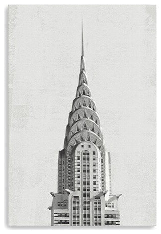 48" x 32" Vintage NYC Canvas Wall Art