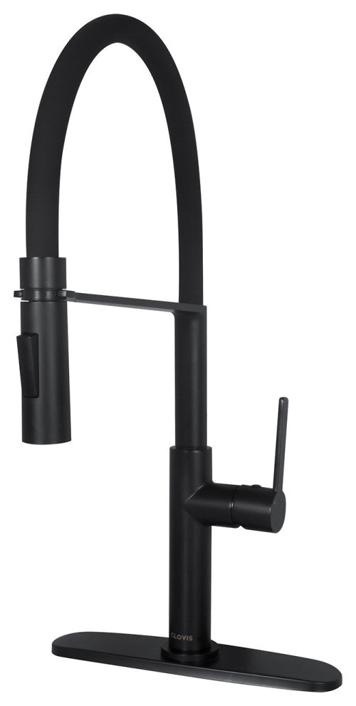 Single Handle Deck Mounted High Arc Pull Out  Kitchen Faucet
