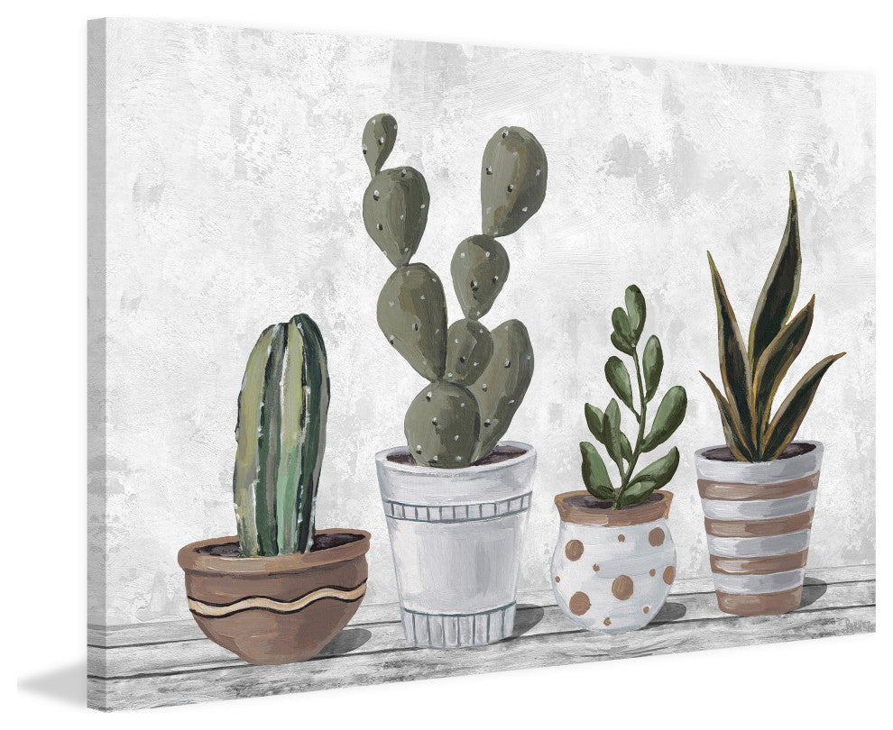 "Decorative Vases" Painting Print on Wrapped Canvas