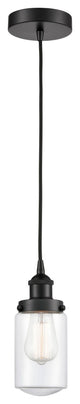 Innovations 616-1PH-BK-G312 1-Light Mini Pendant, Matte Black