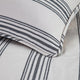 Prescott Duvet Cover Set, Super King, Black, 3 Piece
