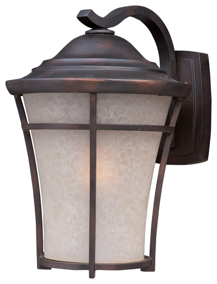 Maxim 3804 Balboa 14" 1 Light Wall Sconce - Copper Oxide / Lace Glass
