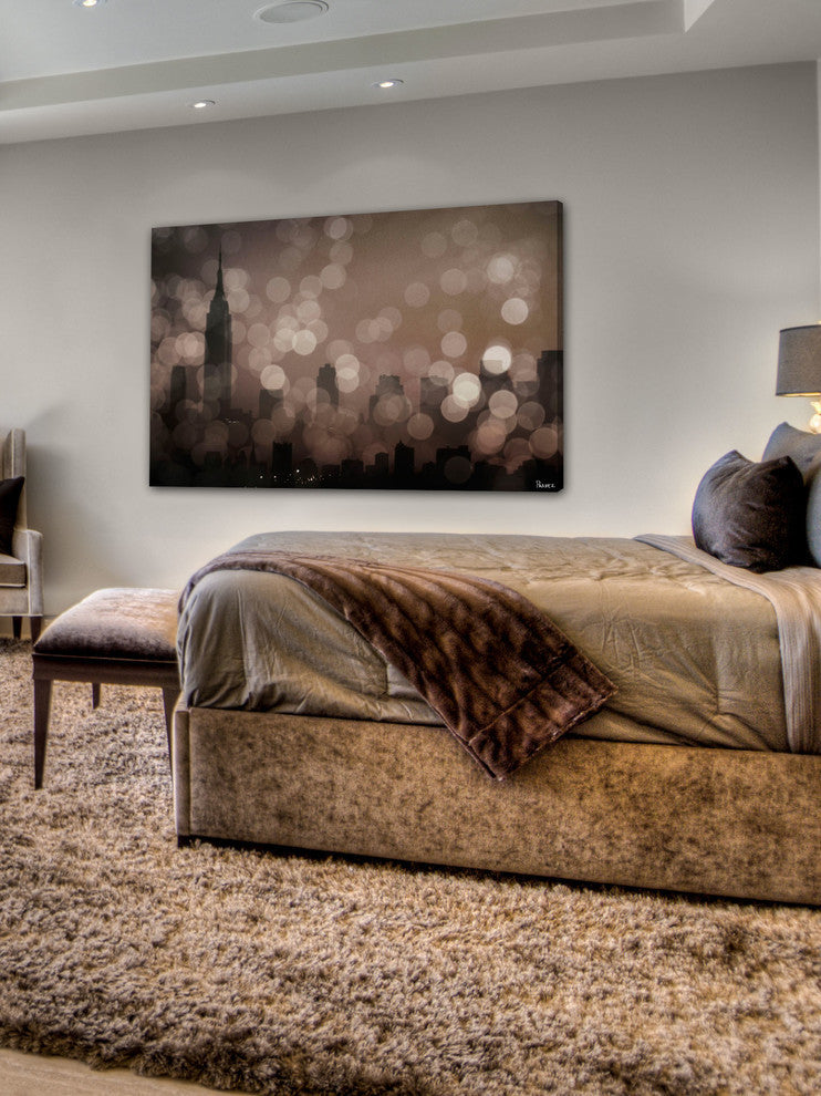 "NY Sleeping" Fine Art Canvas Print, 60"x40"