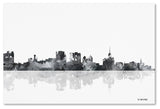 Marlene Watson 'Buffalo New York Skyline BG-1' Canvas Art, 22"x32"