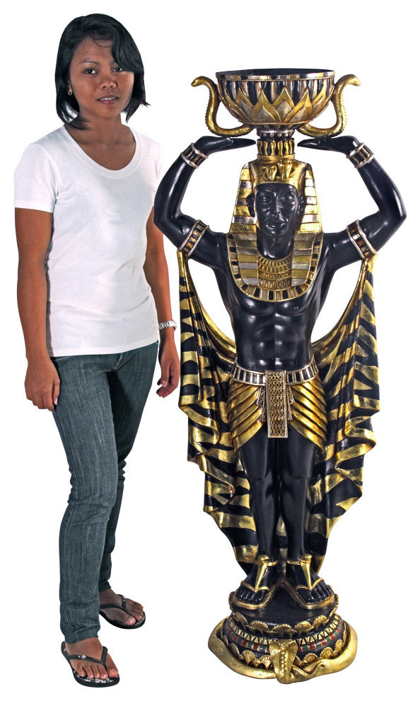 Cleopatras Nubian Guard With Urn