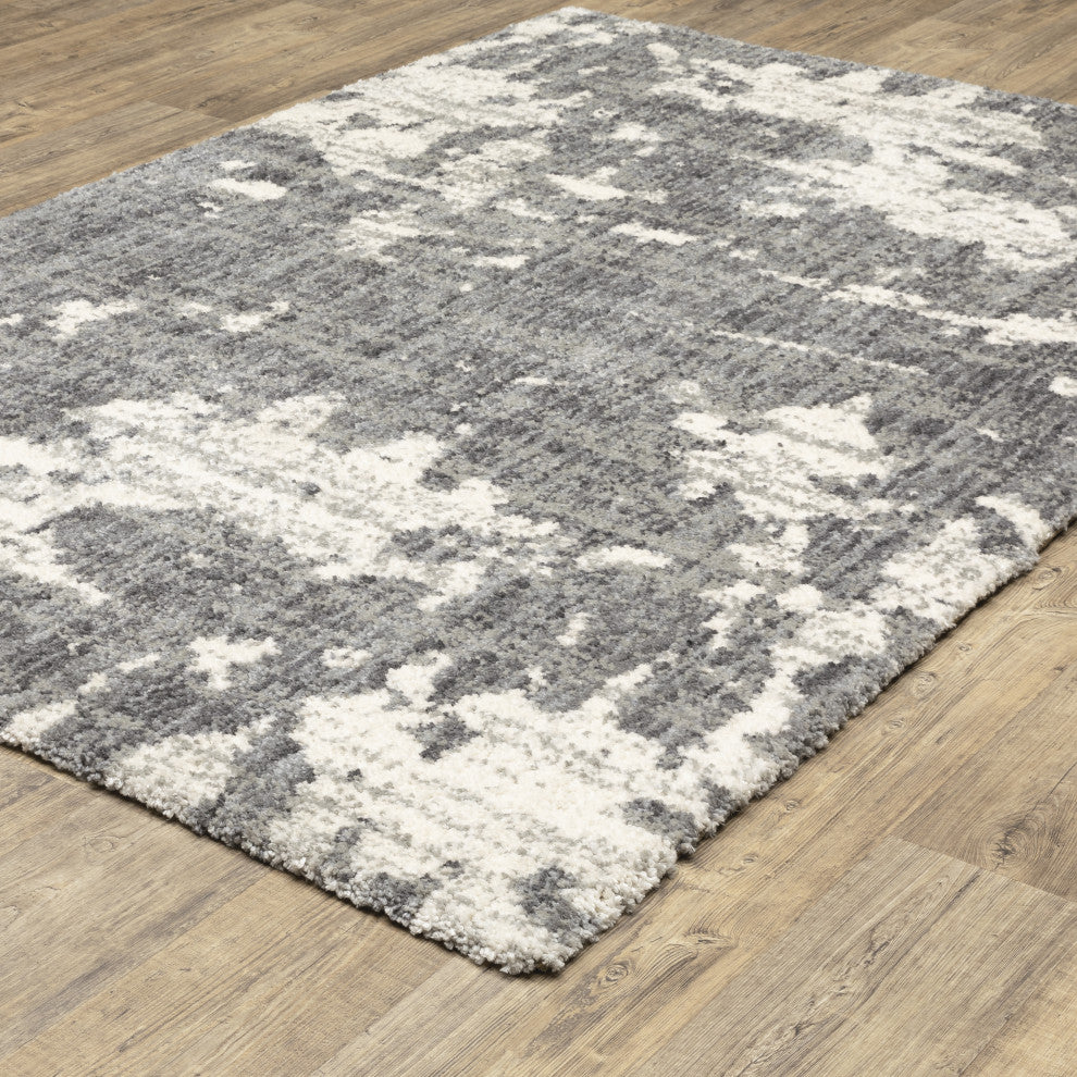 Aspen 003H9 Gray/Ivory 7'10"x10'10" Rug