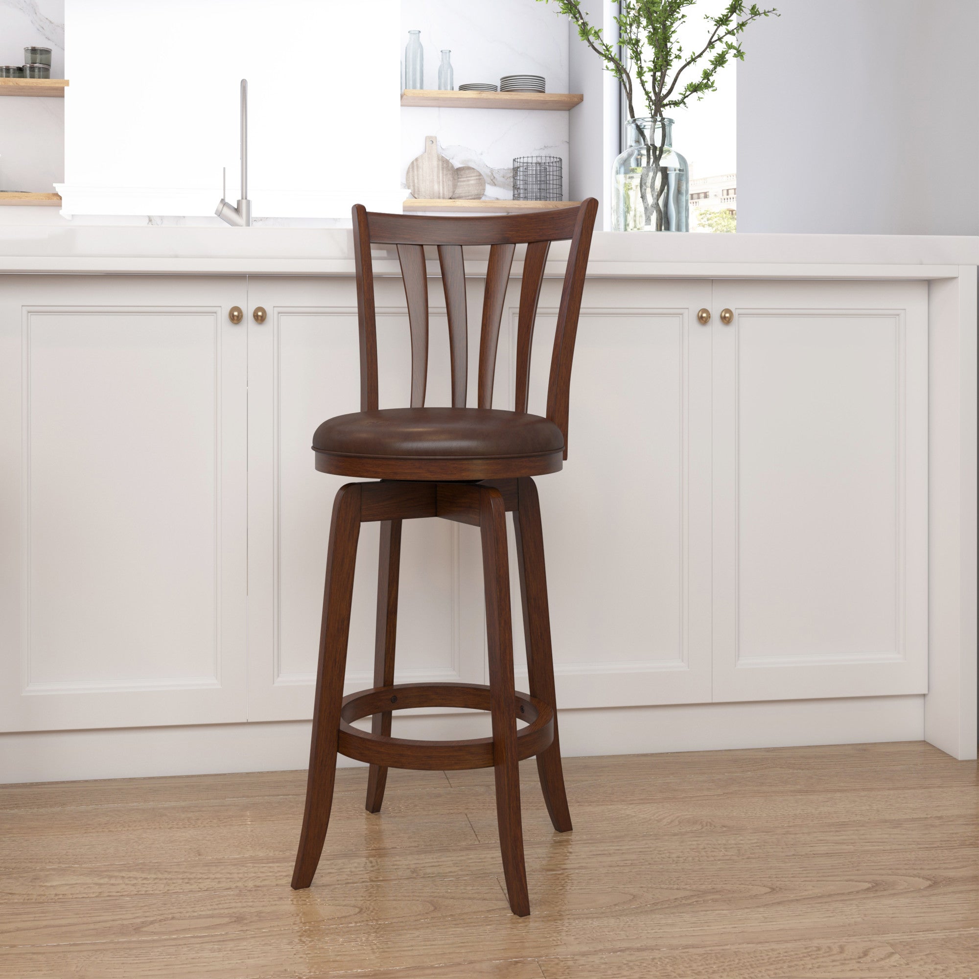 Hillsdale Savana Swivel Bar Height Stool