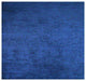 Hand Knotted Loom Silk Mix Area Rug Solid Dark Blue