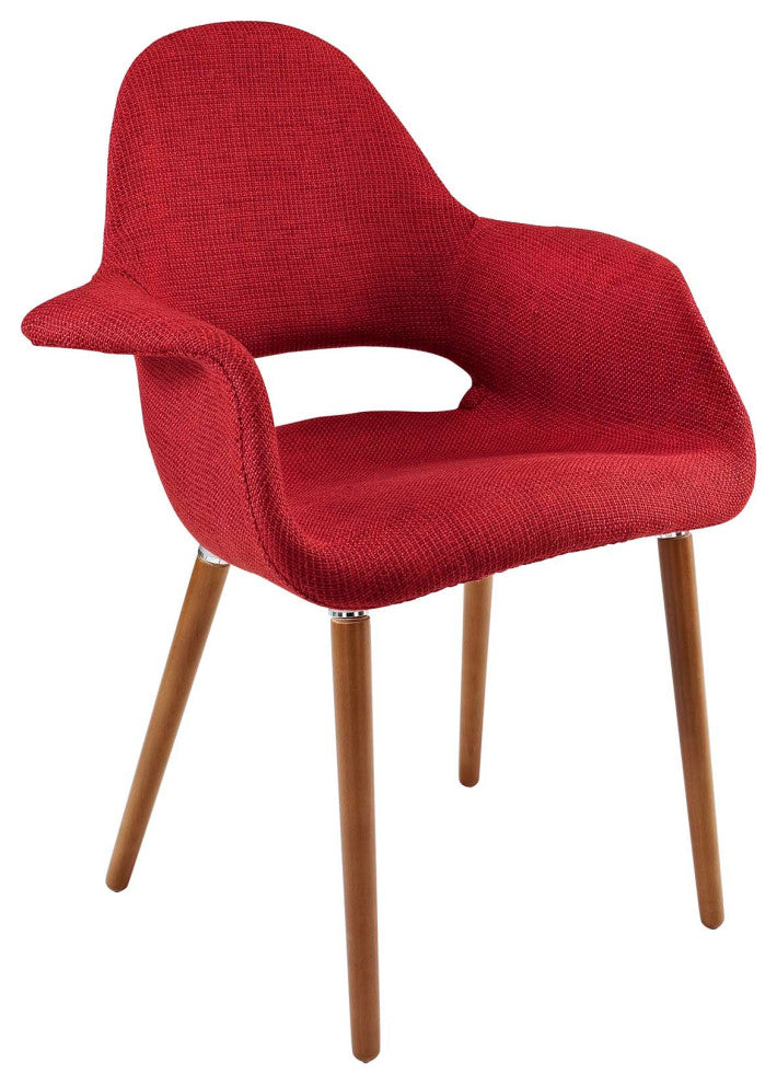 Modway Modway Aegis Dining Armchair, Red