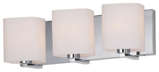 Maxim 11253SW Wrap 3 Light 19"W Bathroom Vanity Light - Polished Chrome