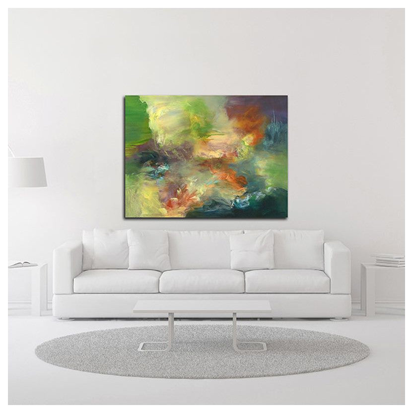 "The Wild Braid" by Emilia Arana, Print on Canvas, 24"x18"