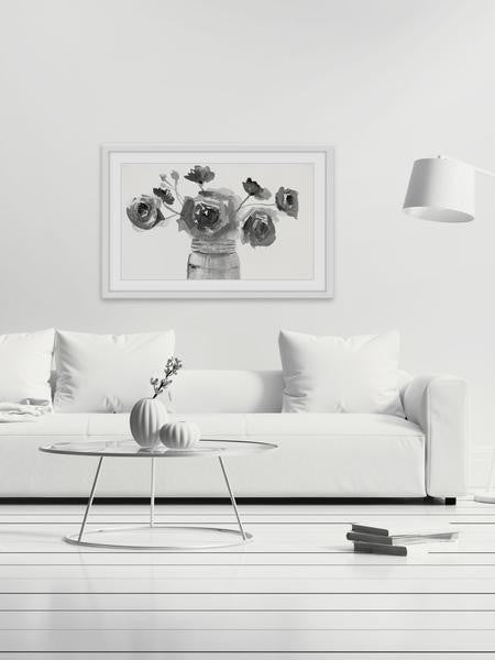 "Glass Jar II" Framed Painting Print, 30"x20"