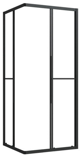 vidaXL Shower Cabin Shower Enclosure Screen for Bathroom ESG 31.5"x27.6"x70.9"