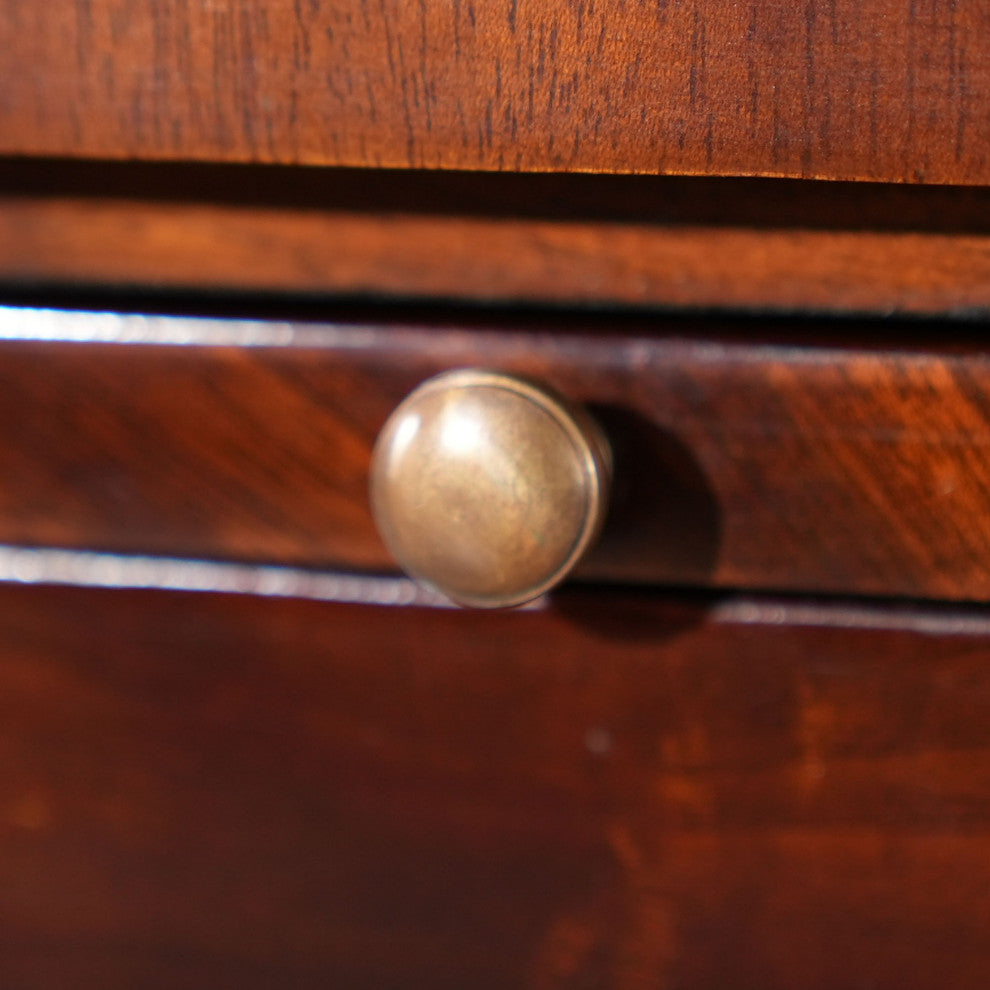 NOF115 Mahogany Credenza With Pullout Slide