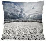 Desert Dreamscape Landscape Photo Throw Pillow, 16"x16"