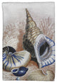 Antique Sea Shells Kitchen Towel - Two Sets of Two (4 Total)