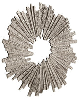 Large Cadabra Wall Decor, Antique Nickel, Aluminum, 21.5"W (11305 MGU4K)