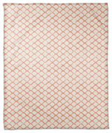Fishnet Coral 50x60 Throw Blanket