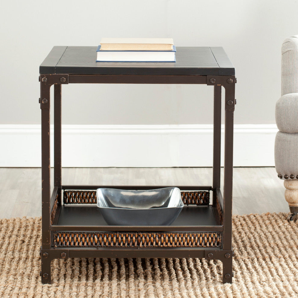 Safavieh Dinesh End Table With Storage Shelf