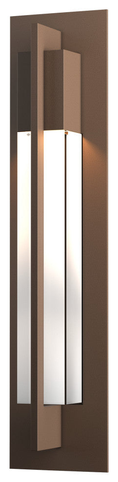 Axis Large Outdoor Sconce, Coastal Bronze Finish - Clear Glass