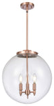 INNOVATIONS 221-3S-AC-G202-16-LED 3-Light Pendant Antique Copper