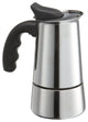 Stainless Steel 6 Cup Stovetop Espresso Maker with Silicone Handle