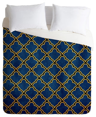 Deny Designs Arcturus Quatrefoil Duvet Cover - Lightweight