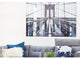 Industrial Brooklyn Bridge Wall Dcor - Multicolor