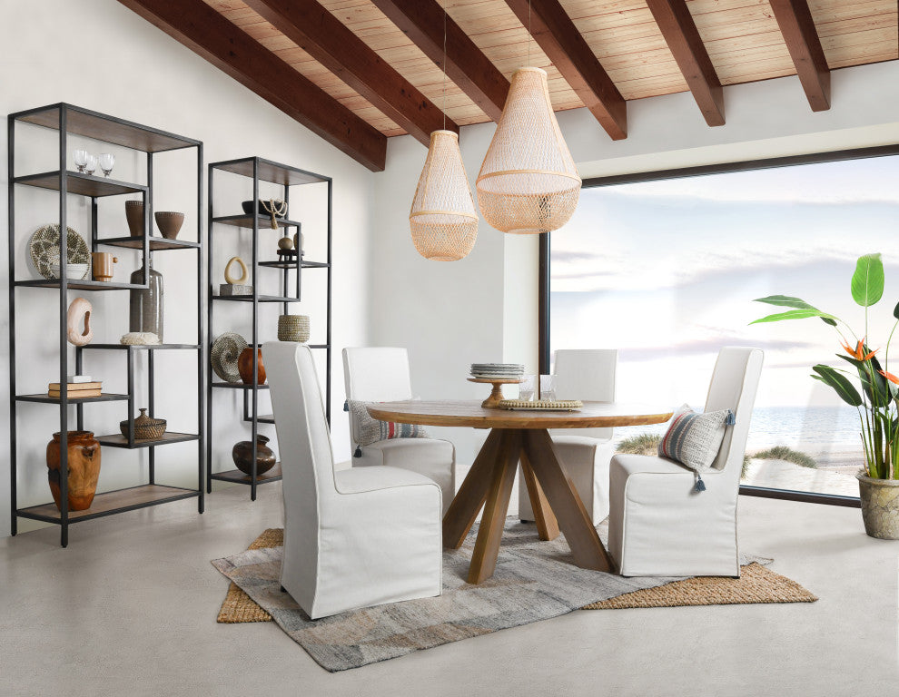 Antonia 1-Light Single Glass Pendant by Kosas Home