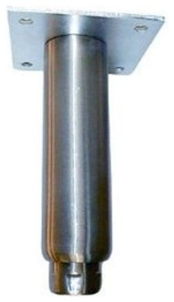 Component Hardware Stainless Steel Adjustable Leg Leveler, 4"