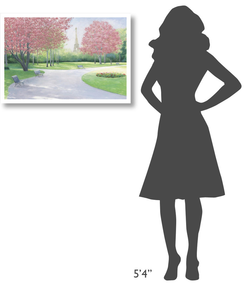 "Parisian Spring" Digital Paper Print by James Wiens, 32"x22"