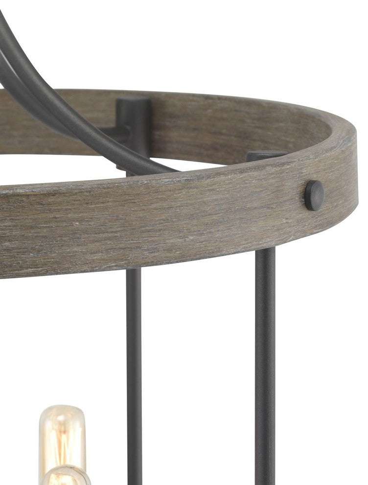 Gulliver Collection 4-Light Foyer, Graphite