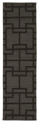 BARCLAY BUTERA MAZE SLATE AREA RUG BY NOURISON