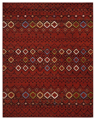 Safavieh Amsterdam Ams108D Rug, Terracotta/Multi, 4'0"x6'0"