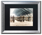 Philippe Hugonnard 'Terracotta VII' Art, Silver Frame, Black Matte, 20"x16"