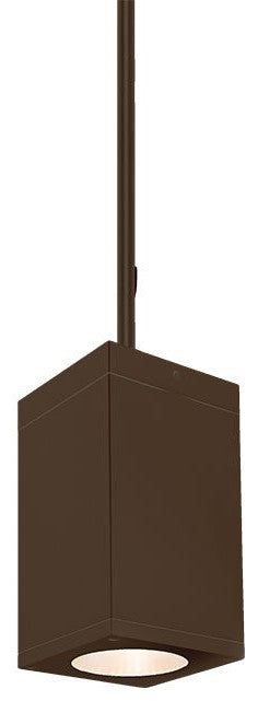 Cube Architectural 2700K 90CRI 16 Degree Beam Spread LED Pendant In Bronze