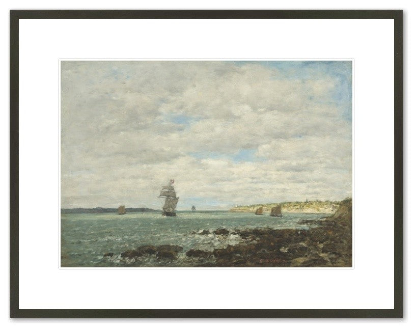Coast of Brittany, 1870