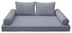 S1 Queen Size 5PC Pipe Daybed Mattress Cushion Bolster Pillow Complete Set AD001