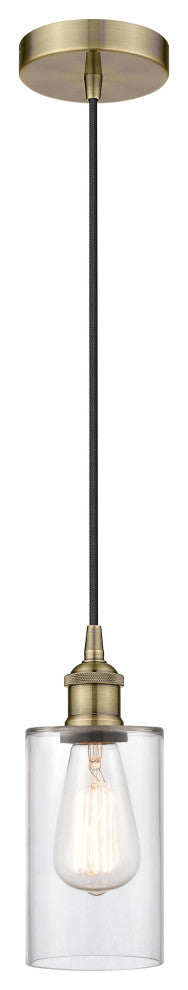 Innovations 616-1P-AB-G802 1-Light Mini Pendant, Antique Brass